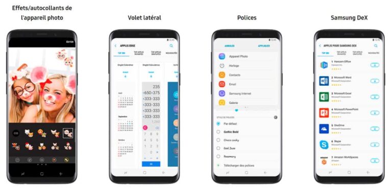 Applications Samsung : où les trouver et comment les télécharger