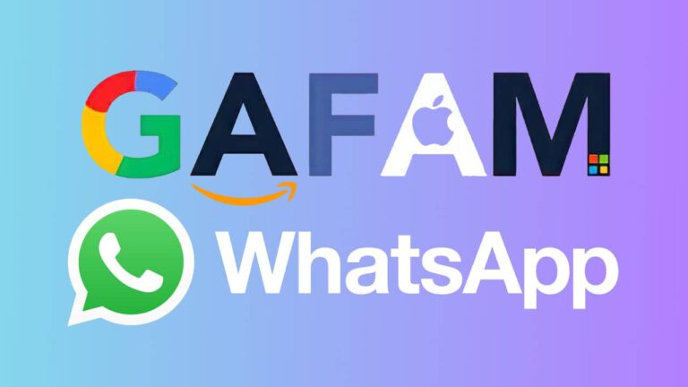 À quel GAFAM appartient WhatsApp ? gafam whatsapp