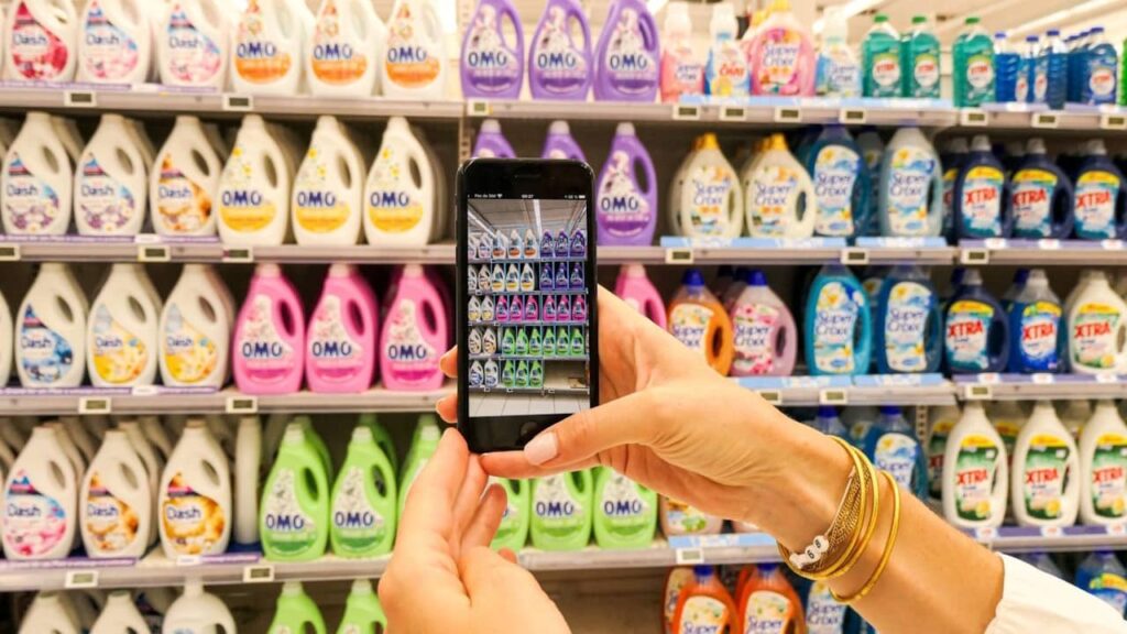 application de Reconnaissance d’images par vidéo pour les rayons de magasin