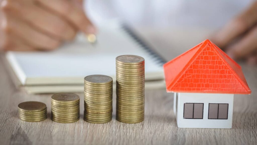 argent maison pièces monnaie contrat immobilier