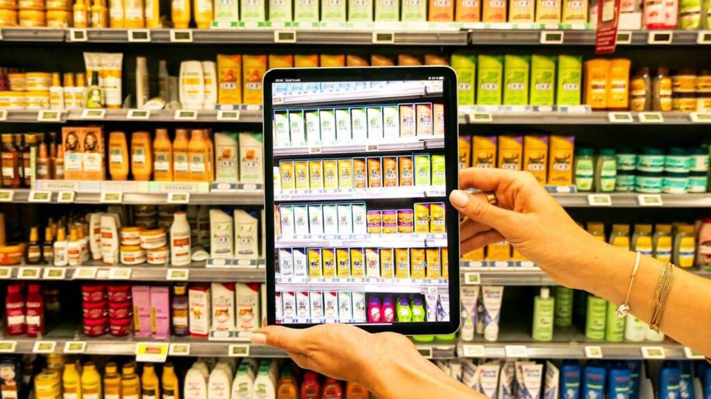 Reconnaissance d’images par vidéo : rayons magasin