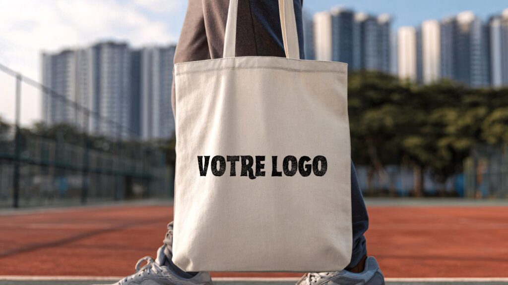 Objets personnalisés : quand le marketing tactile renforce la mémorisation de marque objets personnalises tote bag