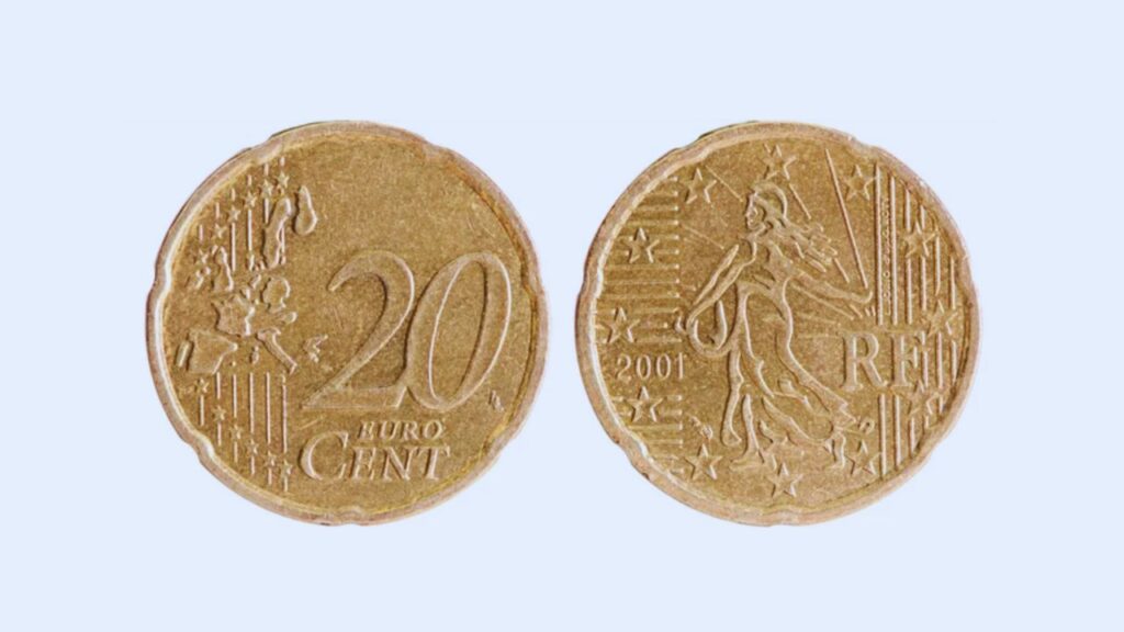 Pièce de 20 centimes rare