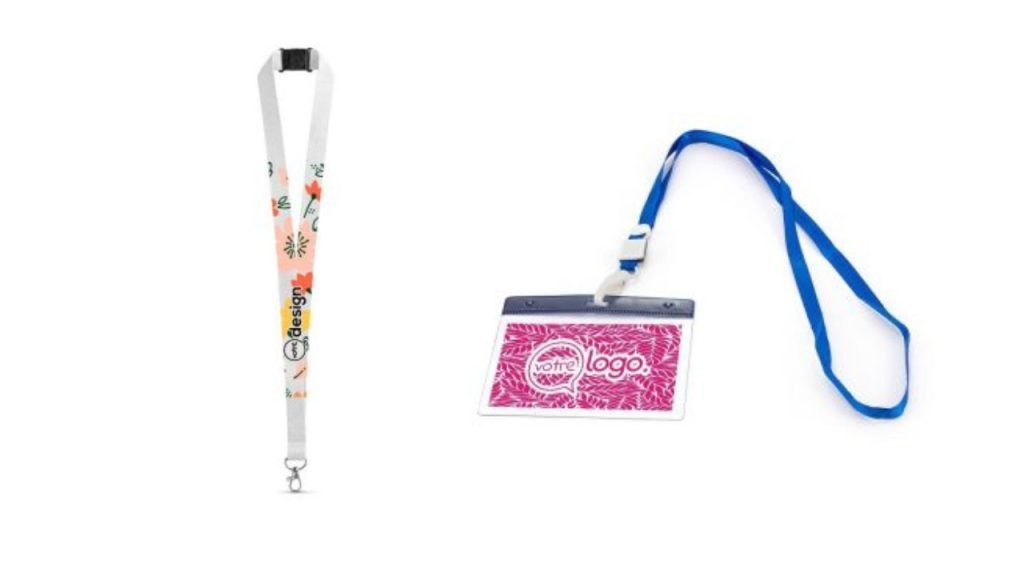 porte badge personnalise entreprise