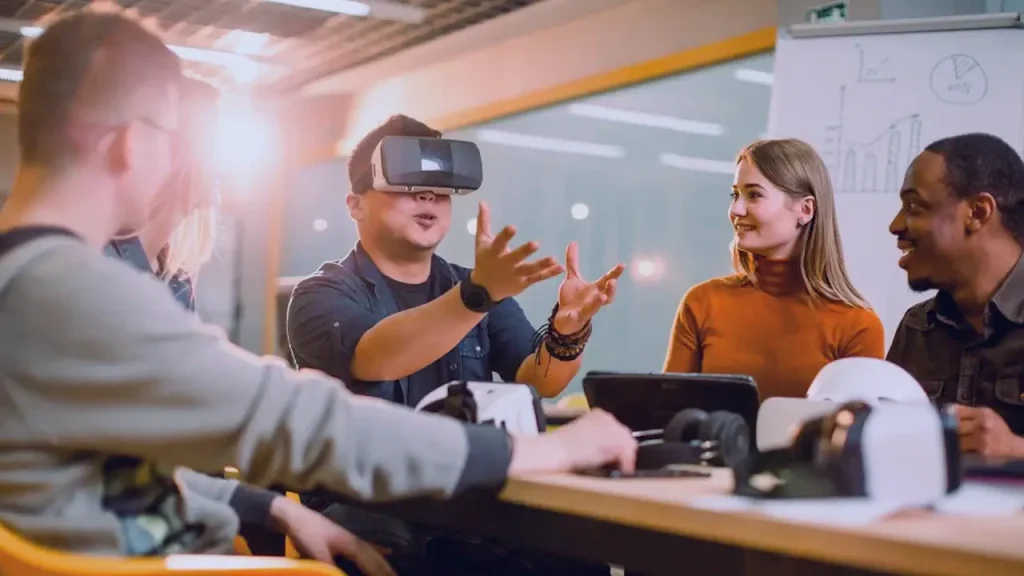 réalité virtuelle en séminaire d'entreprise