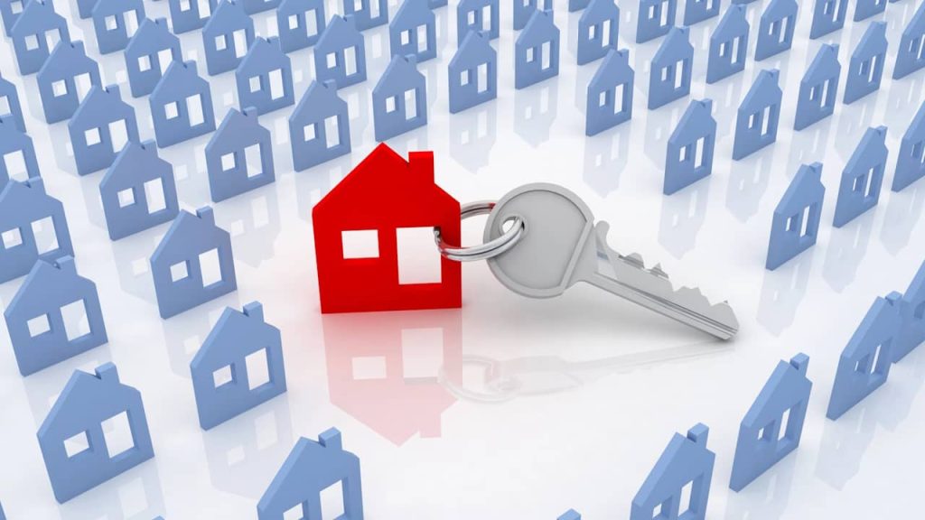 concept immobilier vente