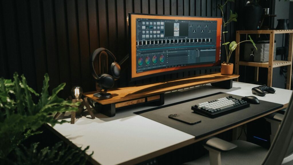 ecran ultralarge travail